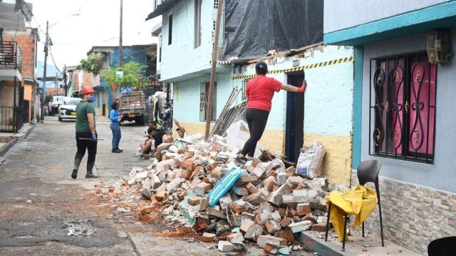 Colombia, tras el terremoto de magnitud 7,4 que sacudió el país el 10 de agosto, dejando más de 300 muertos y numerosas estructuras inhabitables.