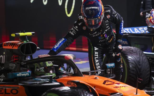Lando Norris se hace con la pole en Las Vegas
