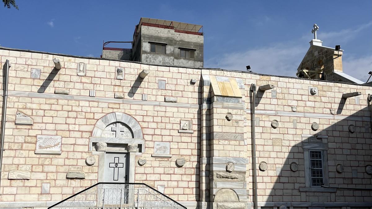 Iglesia de San Porfirio, en Gaza