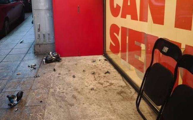 Artefactos caseros explosionados en la sede del PSOE de Cantabria.