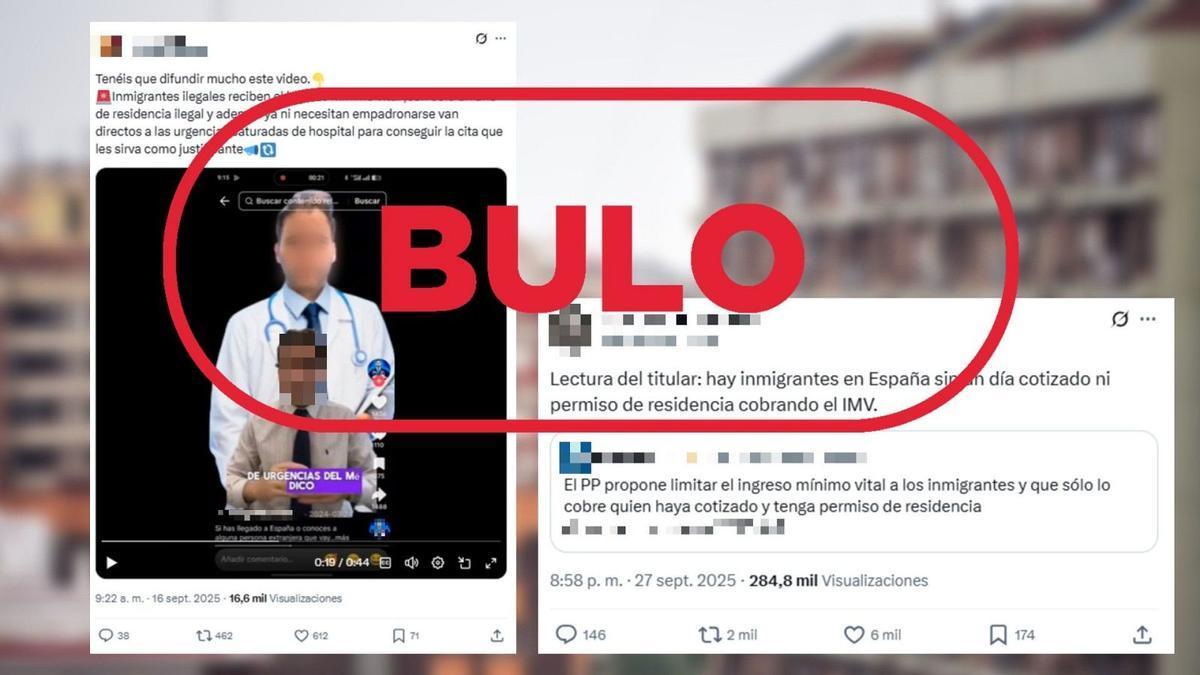Uno de los bulos sobre el IMV que circulan por las redes sociales.