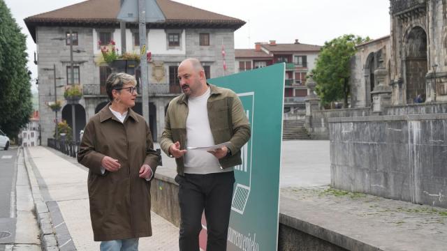 Los ediles Trintxu Ruiz e Imanol Goenaga
