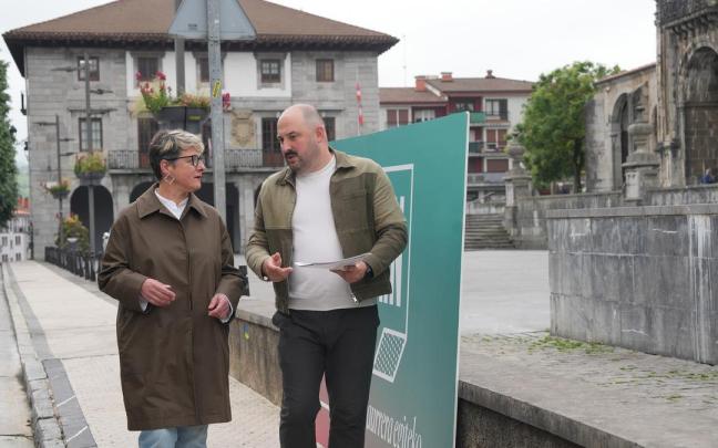 Los ediles Trintxu Ruiz e Imanol Goenaga
