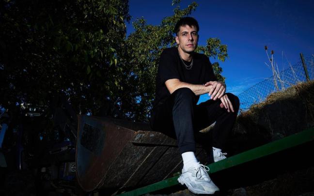 Pello Reparaz (Arbizu, 1990) cantante del grupo Zetak.