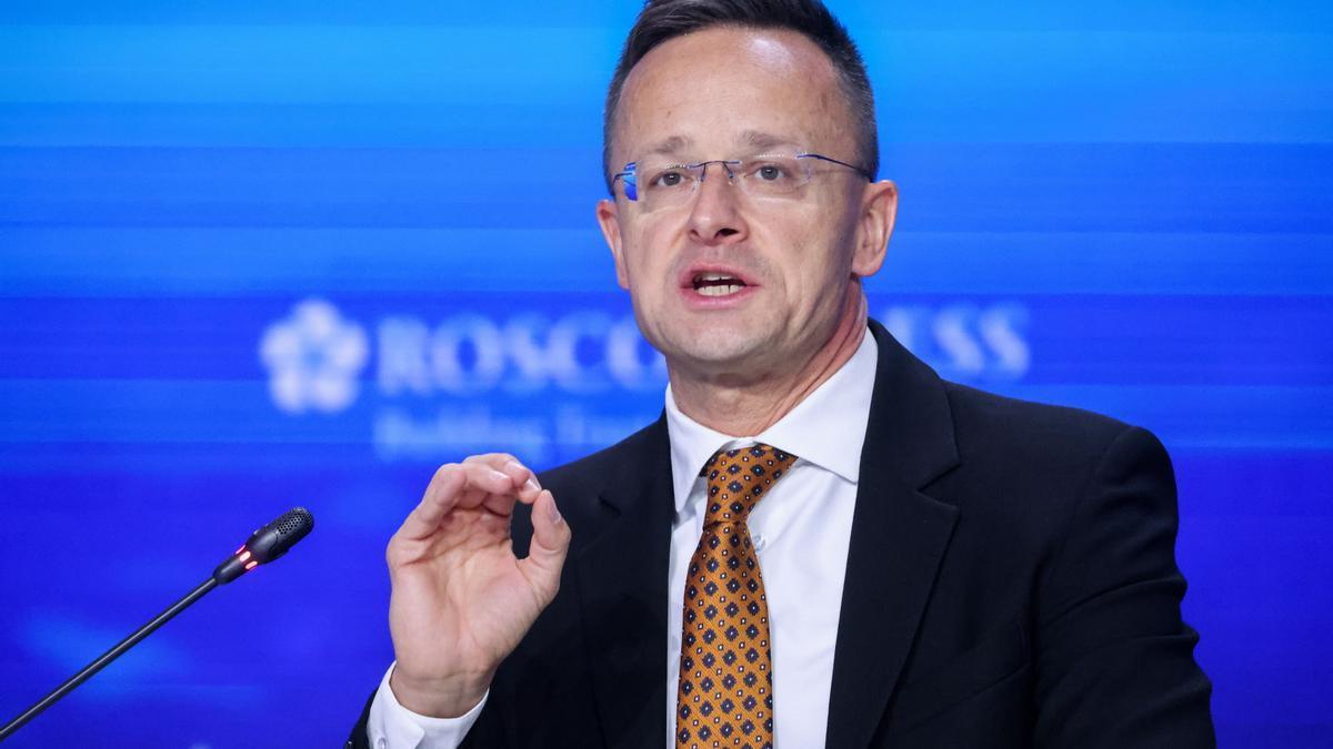 El ministro húngaro de Exteriores, Peter Szijjarto