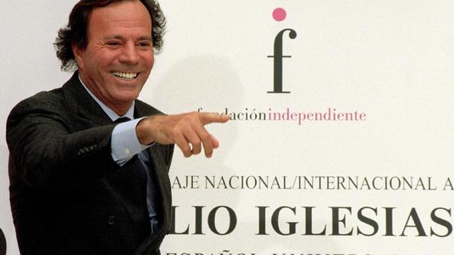 Julio Iglesias, en una imagen de 2001.