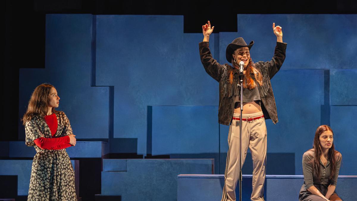 Una escena de la representación de 'Sensación térmica'