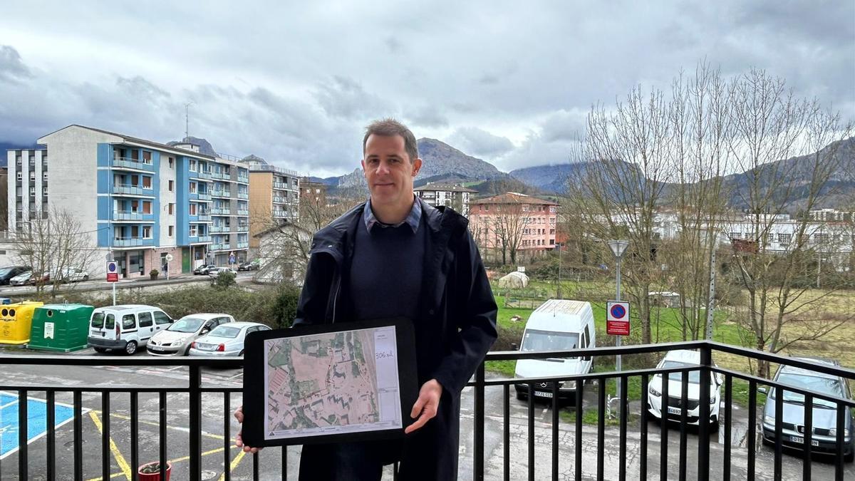 Mikel Garaizabal, portavoz de EAJ-PNV en el Ayuntamiento de Abadiño