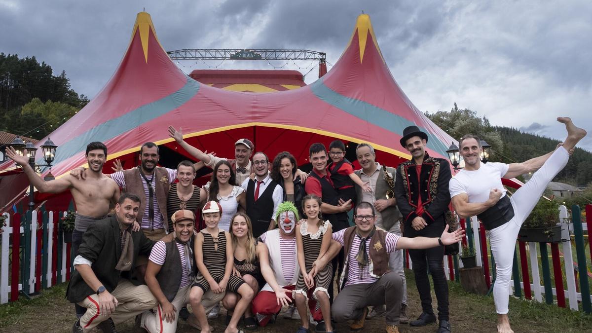 Integrantes de Gure Zirkua.