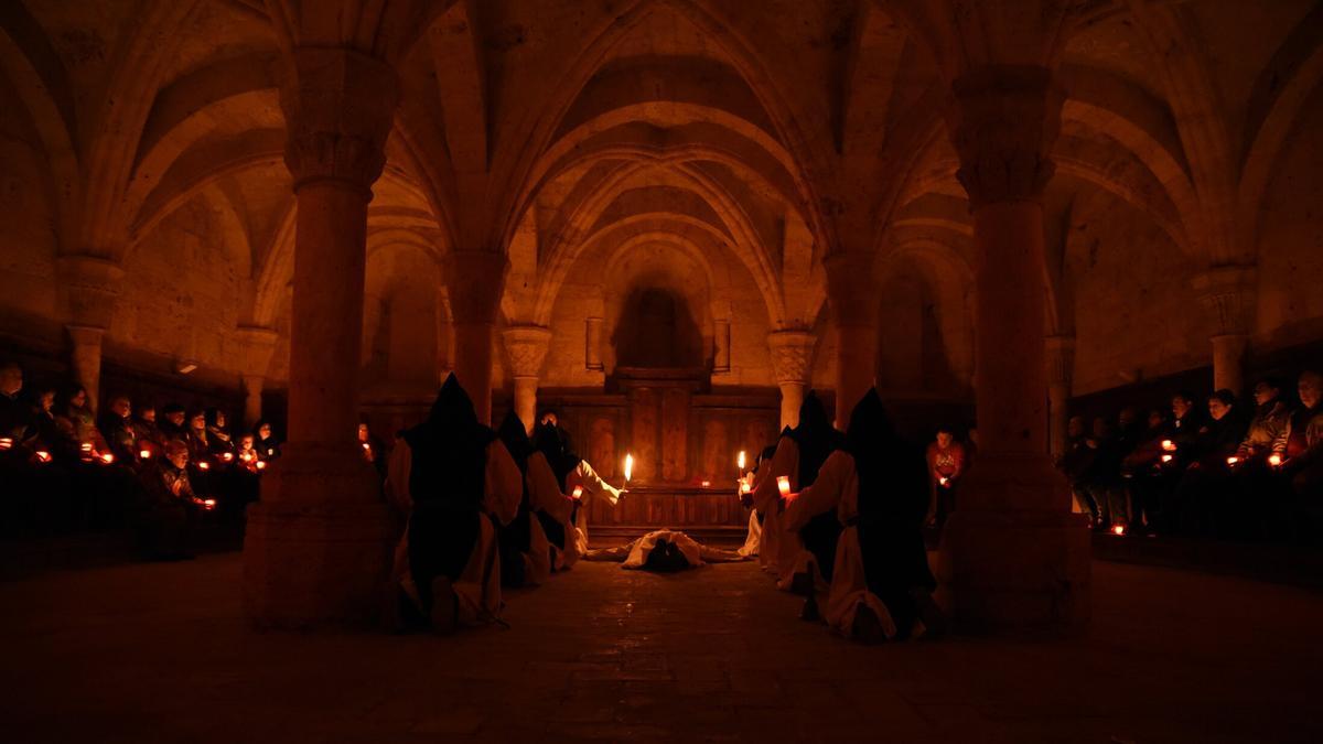 La audioguía de Fitero Cisterciense, A tu ritmo, está disponible en francés, inglés y castellano