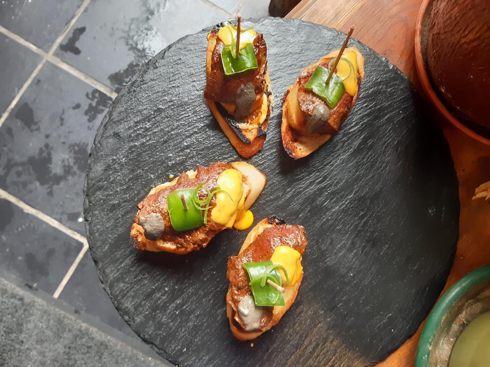 Imagen de unos pintxos