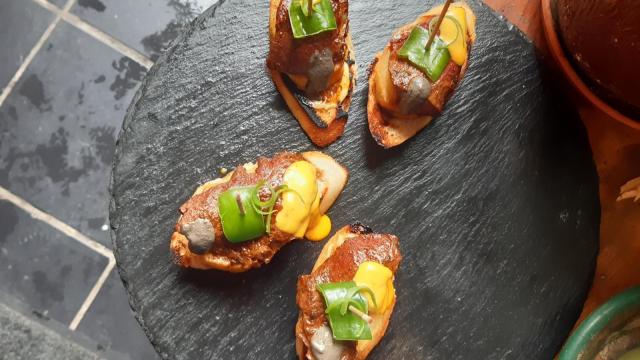 Imagen de unos pintxos