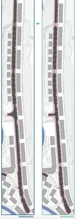 Reordenación de Txarapea ibilbidea.