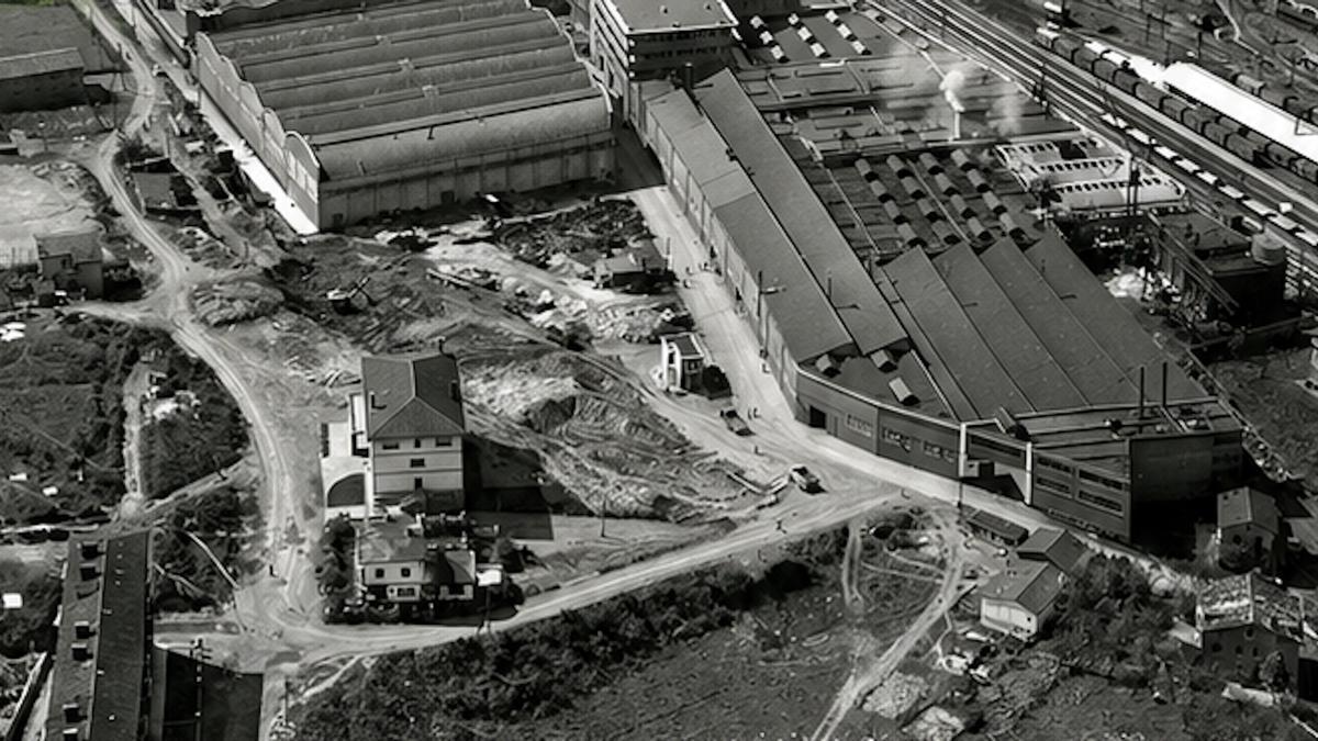 Auzoa, industrializazio garaian.