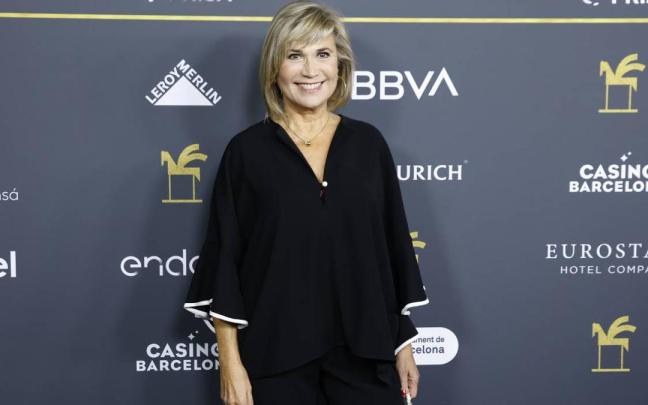 La presentadora Julia Otero
