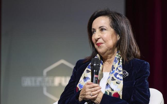Robles, durante su intervención en la jornada 'Metafuturo', organizada por 'Atresmedia'.