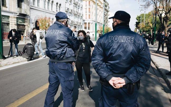 Policías griegos, en una imagen de archivo.