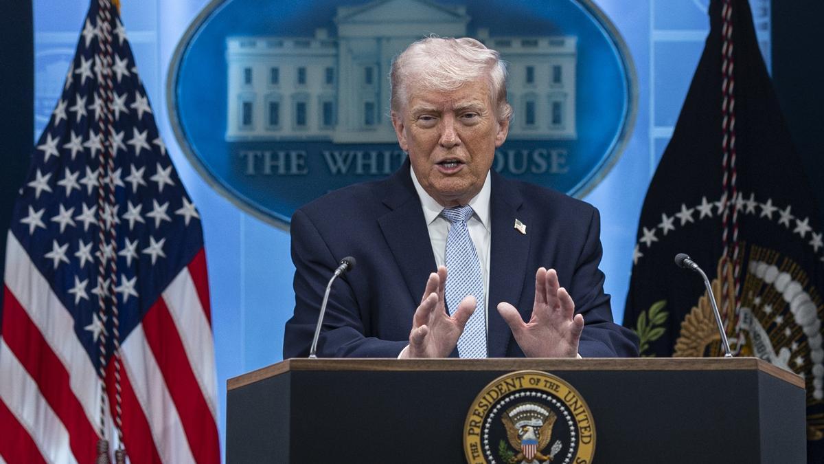 El presidente estadounidense Donald Trump