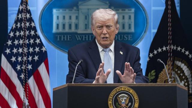 El presidente estadounidense Donald Trump