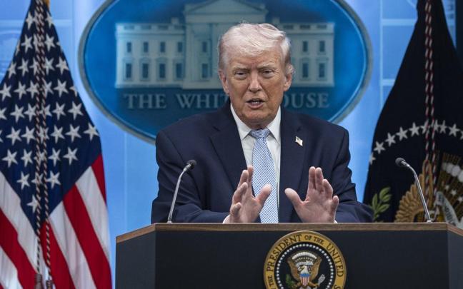 El presidente estadounidense Donald Trump