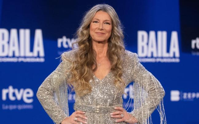 Anne Igartiburu posa durante la presentación del programa de televisión ‘Baila como puedas’, / JOSE OLIVA Anne Igartiburu posa durante la presentación del programa de televisión ‘Baila como puedas’,