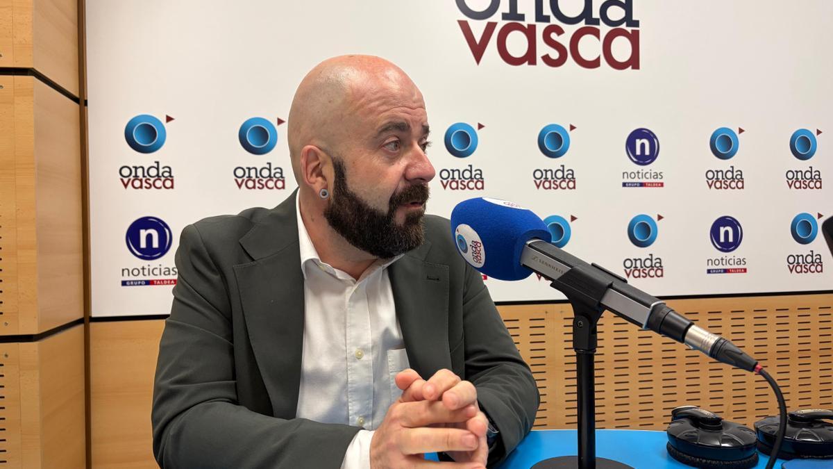 El viceconsejero de Juventud y Reto Demográfico del Gobierno Vasco, Xabier Legarreta