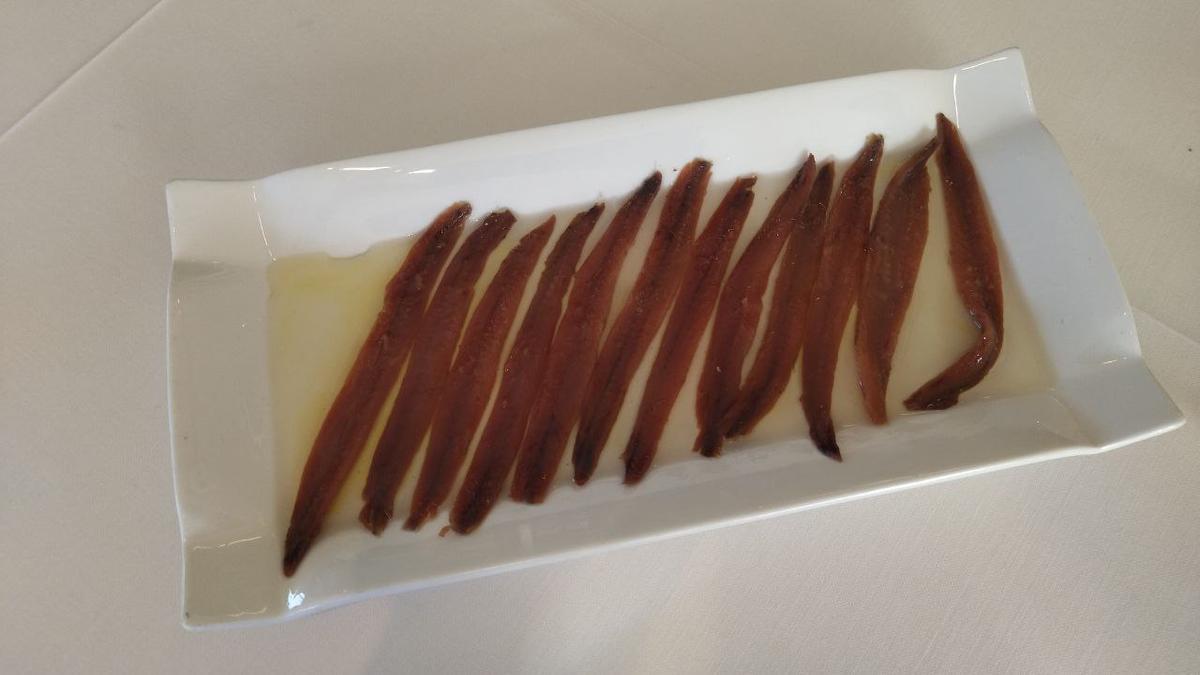 Anchoas del Cantábrico.