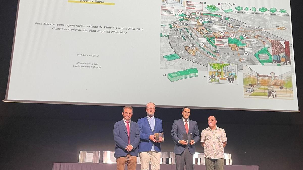 Aurkezpenean egindako irudia.