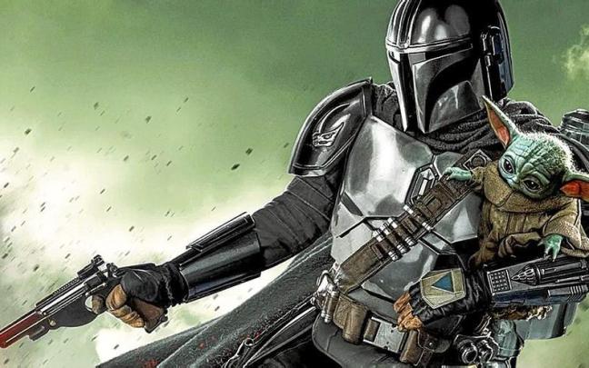Pedro Pascal en una imagen promocional de la tercera temporada de &lsquo;The Mandalorian&rsquo;. | FOTO: DISNEY+