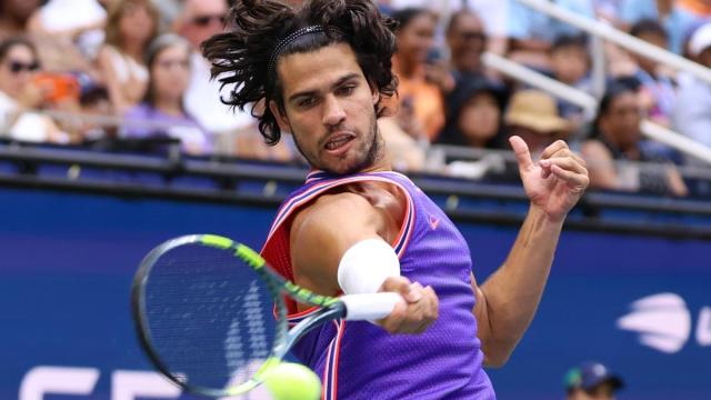 El tenista murciano Carlos Alcaraz en el US Open.