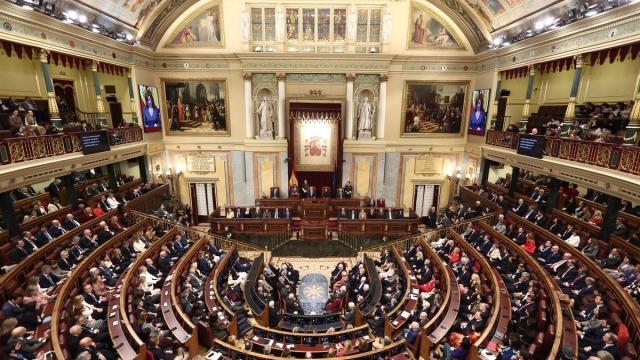 Hemiciclo del Congreso de los Diputados.