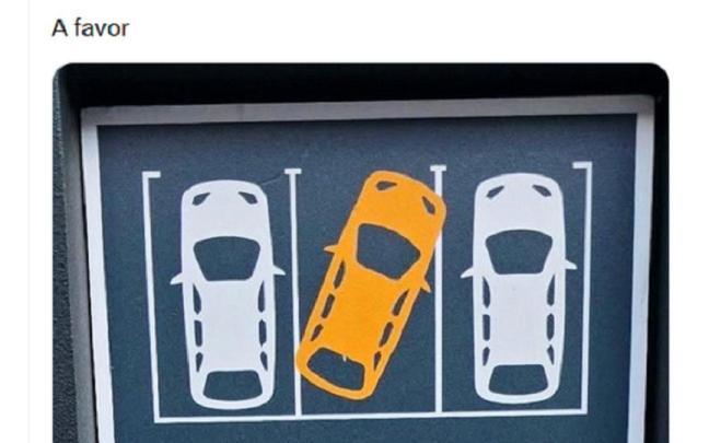 El post con parte del cartel.