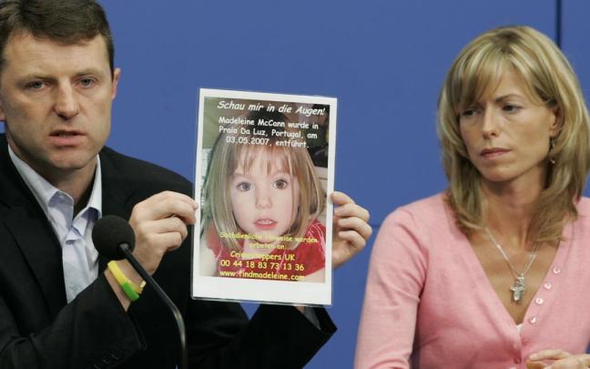 Imagen de archivo de los padres de Madeleine McCann