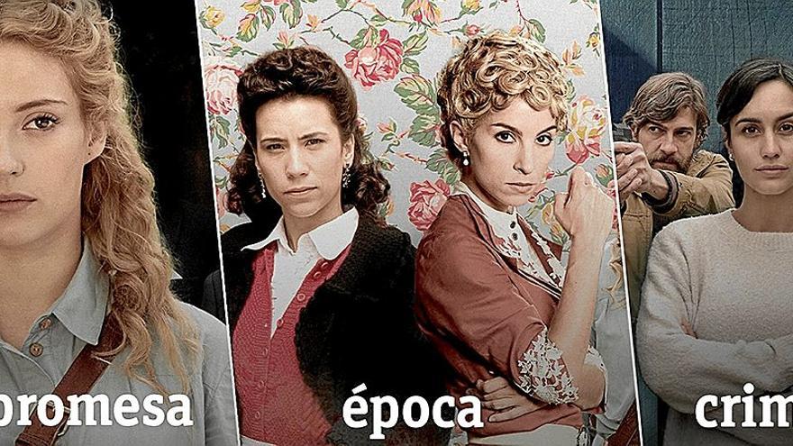 Carteles promocionales de algunos de los nuevos canales de RTVE Play. | FOTO: RTVE