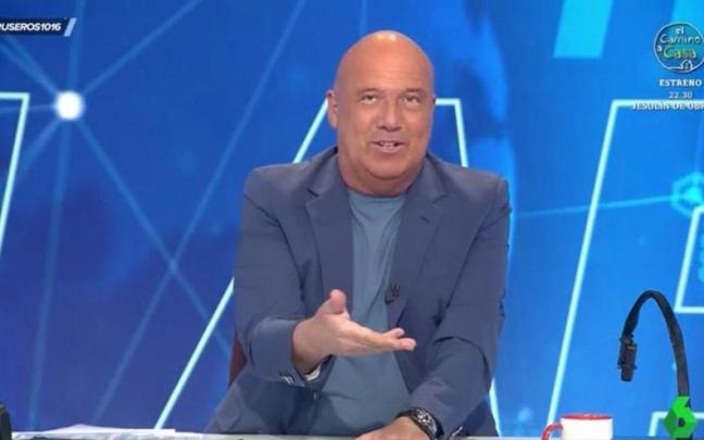 Alfonso Arús, contando su experiencia este jueves en 'Aruseros'.