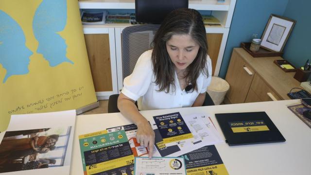 Lili Ben Ami, fundadora del Foro Michal Sela, organización dedicada a prevenir la violencia machista en Israel.