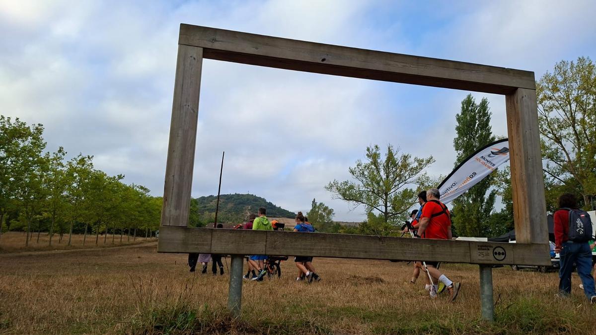 En imágenes: Reto en Olarizu con Montes Solidarios