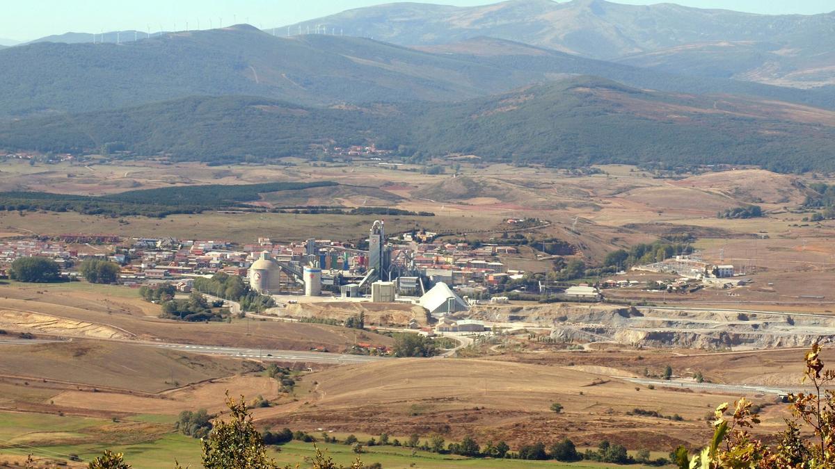 Vista de Mataporquera, municipio de Cantabria.
