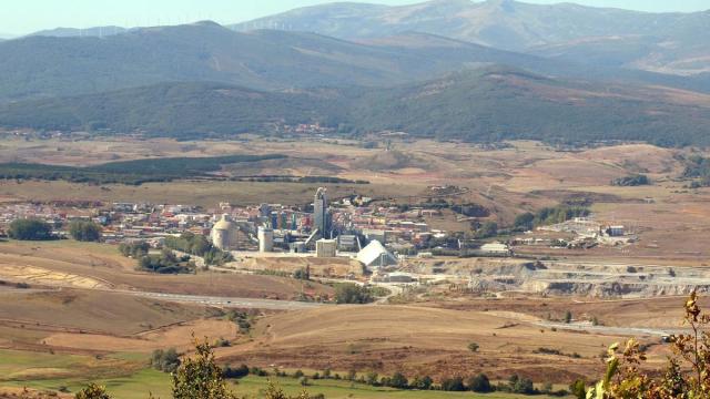 Vista de Mataporquera, municipio de Cantabria.