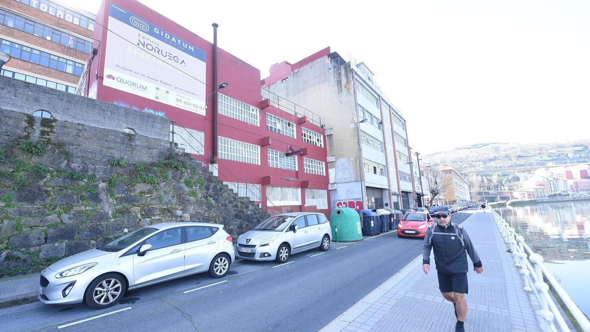 El pabellón a derribar en Olabeaga