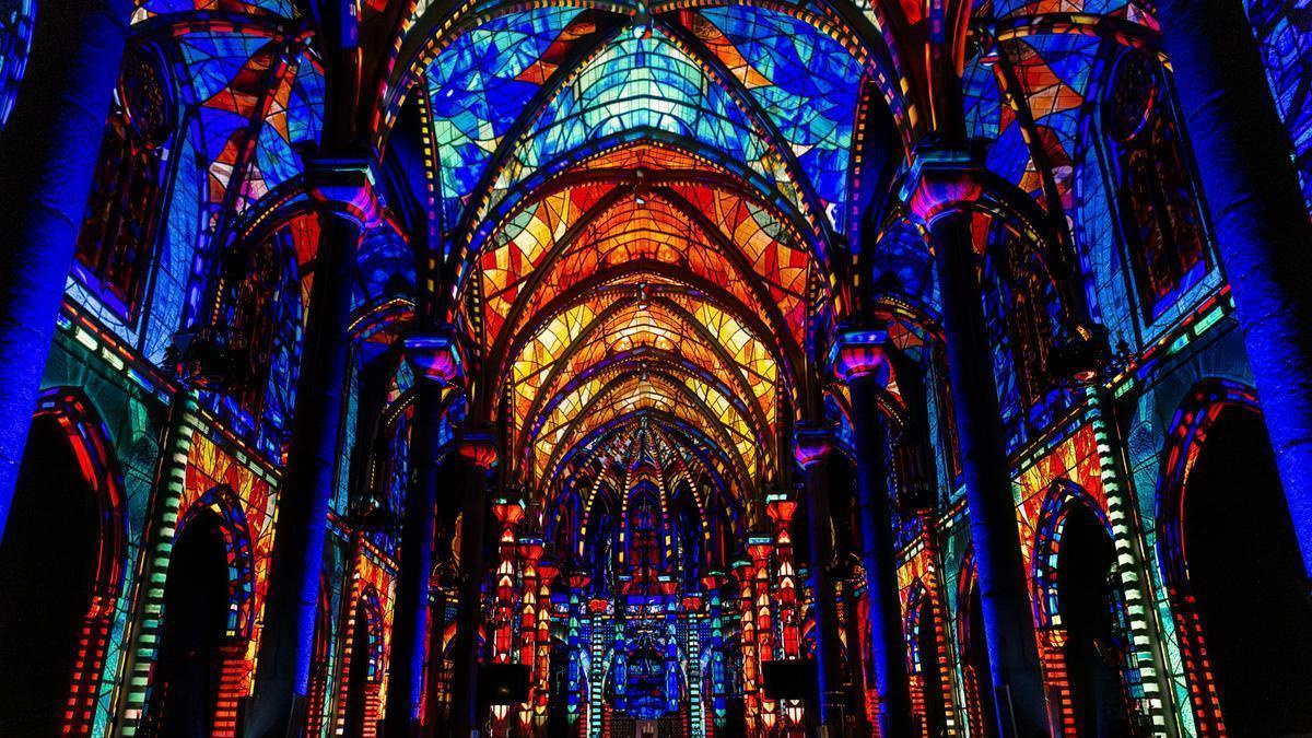 ‘Luminiscence’ llega a la Catedral del Buen Pastor de Donostia.