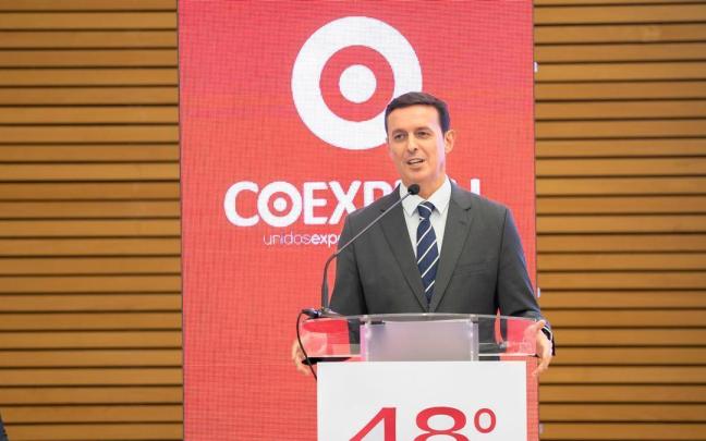 El presidente de la Diputación de Almería, Javier Aureliano García