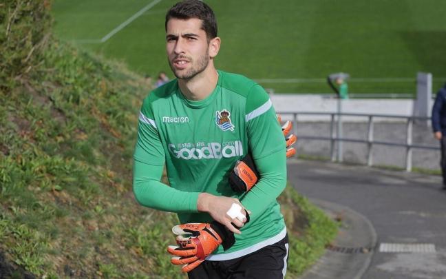 Andoni Zubiaurre, en Zubieta. / IKER AZURMENDI