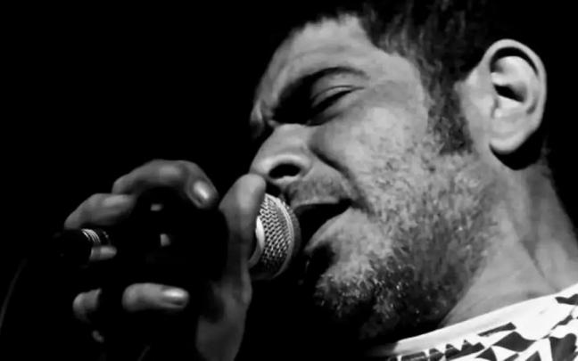 El músico David de la Chica.