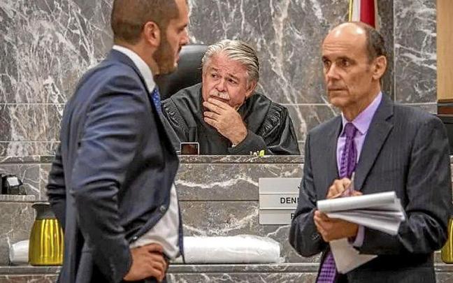 Joe Nascimiento, el abogado de Ibar, en una vista celebrada anteriormente.