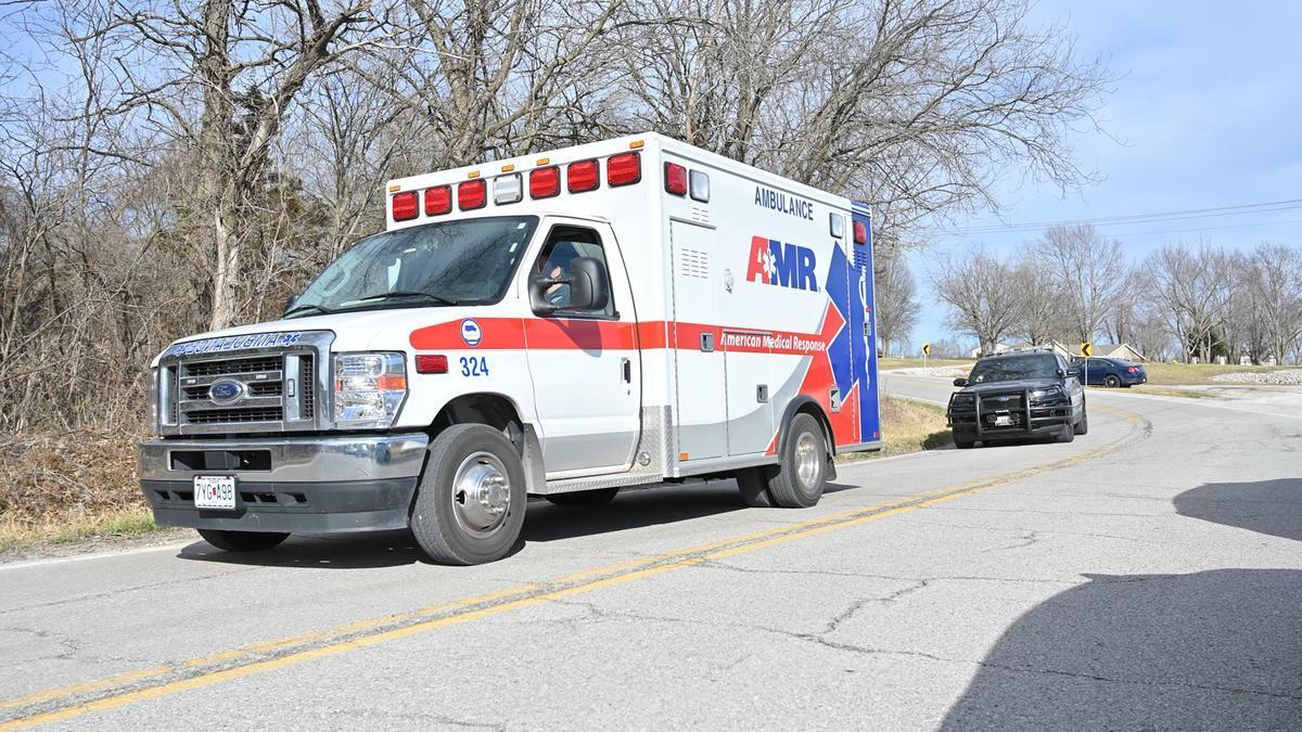 Ambulancia en Misisipi en una foto de archivo