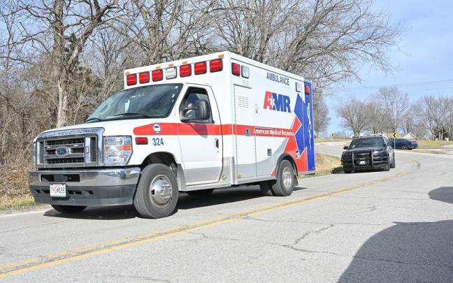 Ambulancia en Misisipi en una foto de archivo