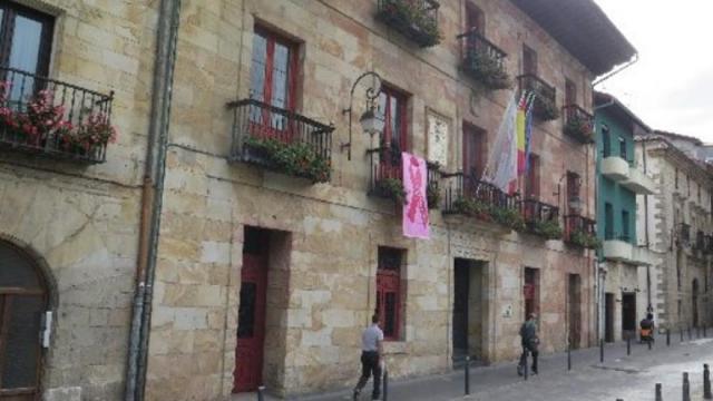 El ayuntamiento de Urretxu.