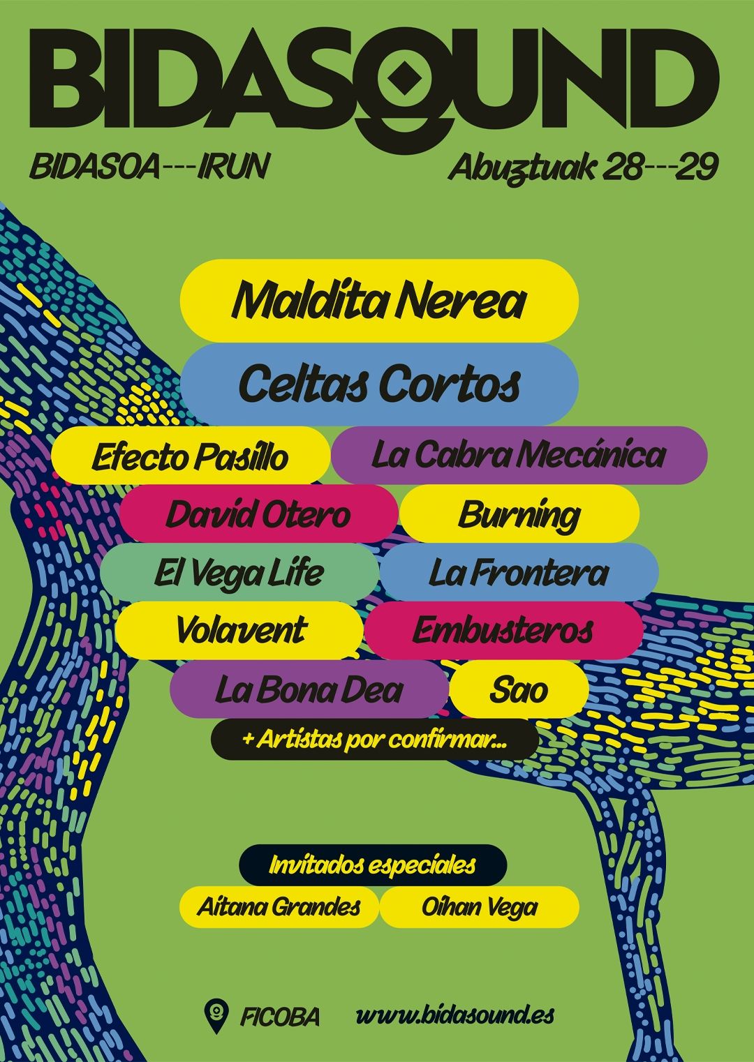 Cartel de la primera edición del BidaSound.