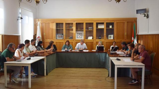 Un instante del pleno del jueves.